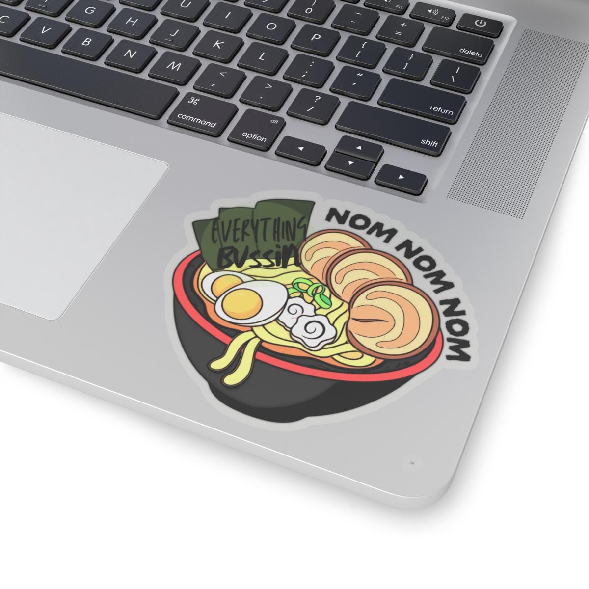 Tsukemen Ramen Everything Bussin Sticker | Dipped Noodle Kiss-Cut Water Resistant Stickers | Ramen Stickers & Decals | Tsukemen Anime Decal